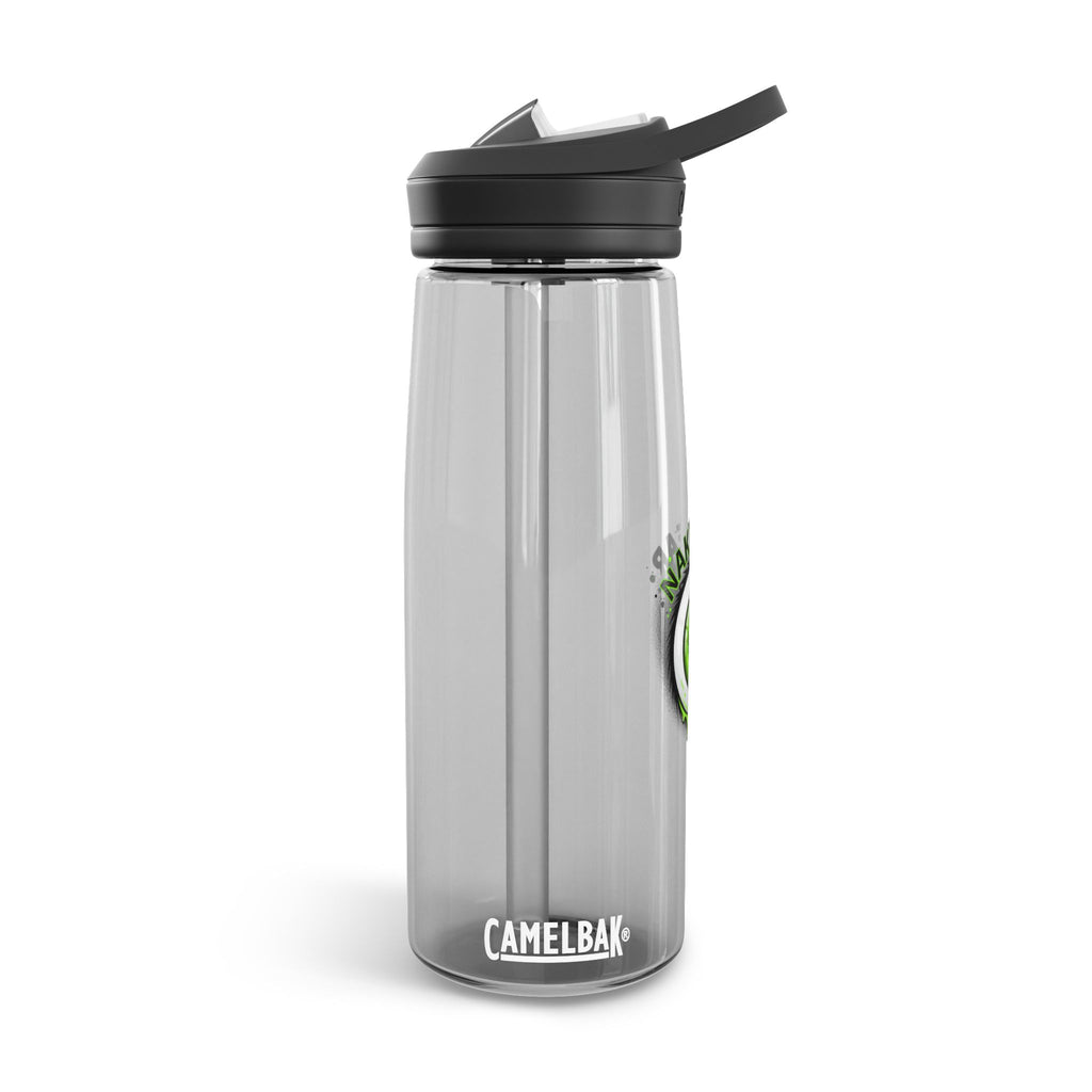 CamelBak Eddy Water Bottle — Green Eyeball 'NAKIWEAR' Design (20oz/25oz)