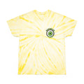 Tie-Dye Tee — Yellow Cyclone with Green Eye Logo