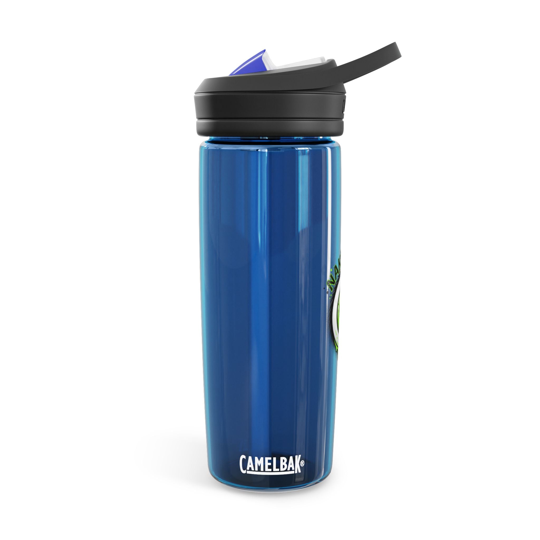 CamelBak Eddy Water Bottle — Green Eyeball 'NAKIWEAR' Design (20oz/25oz)