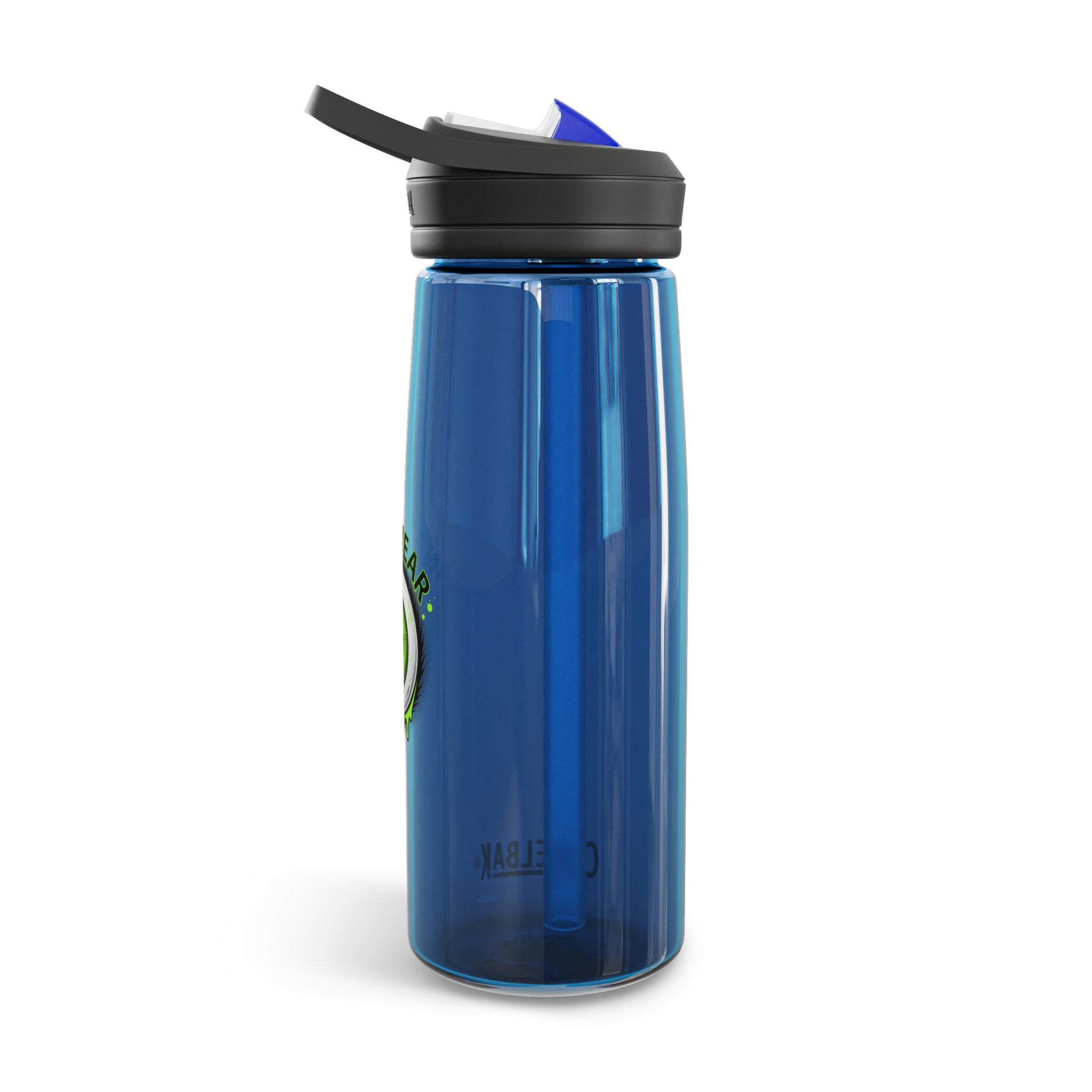 CamelBak Eddy Water Bottle — Green Eyeball 'NAKIWEAR' Design (20oz/25oz)