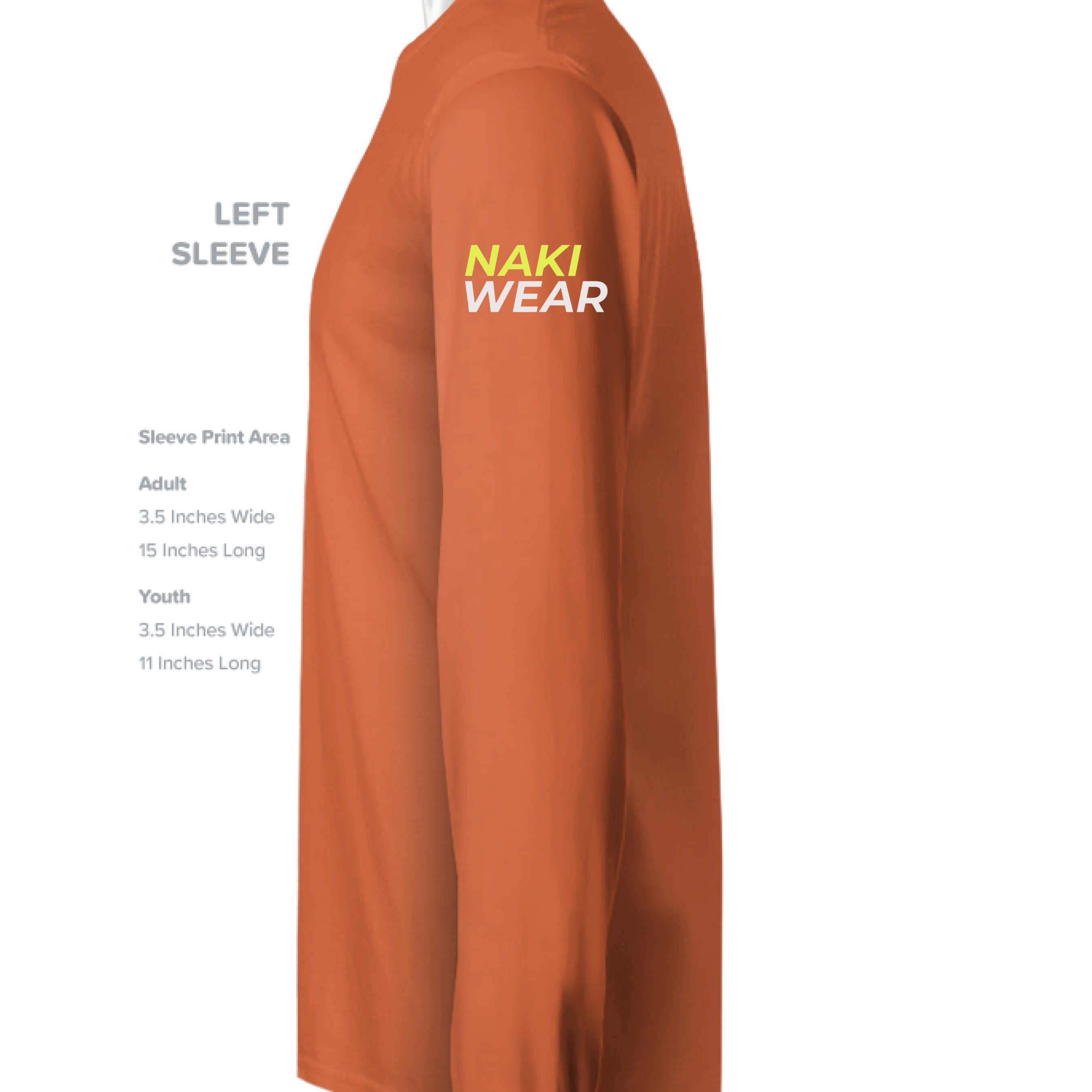 Orange - SLEEVE_LEFT