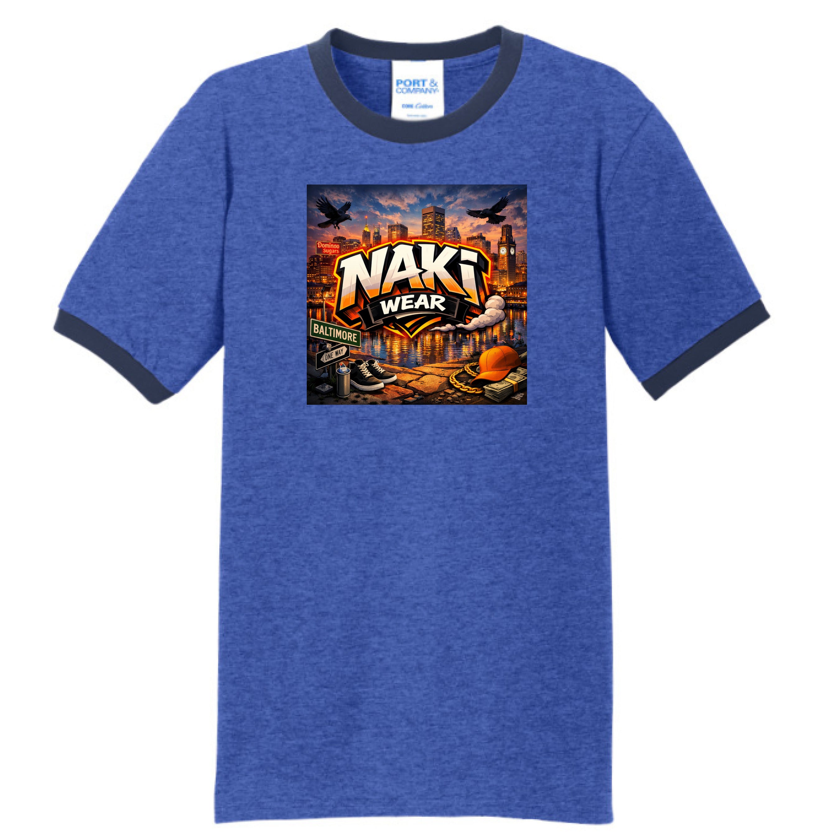 Hthr Royal/Nvy - FRONT