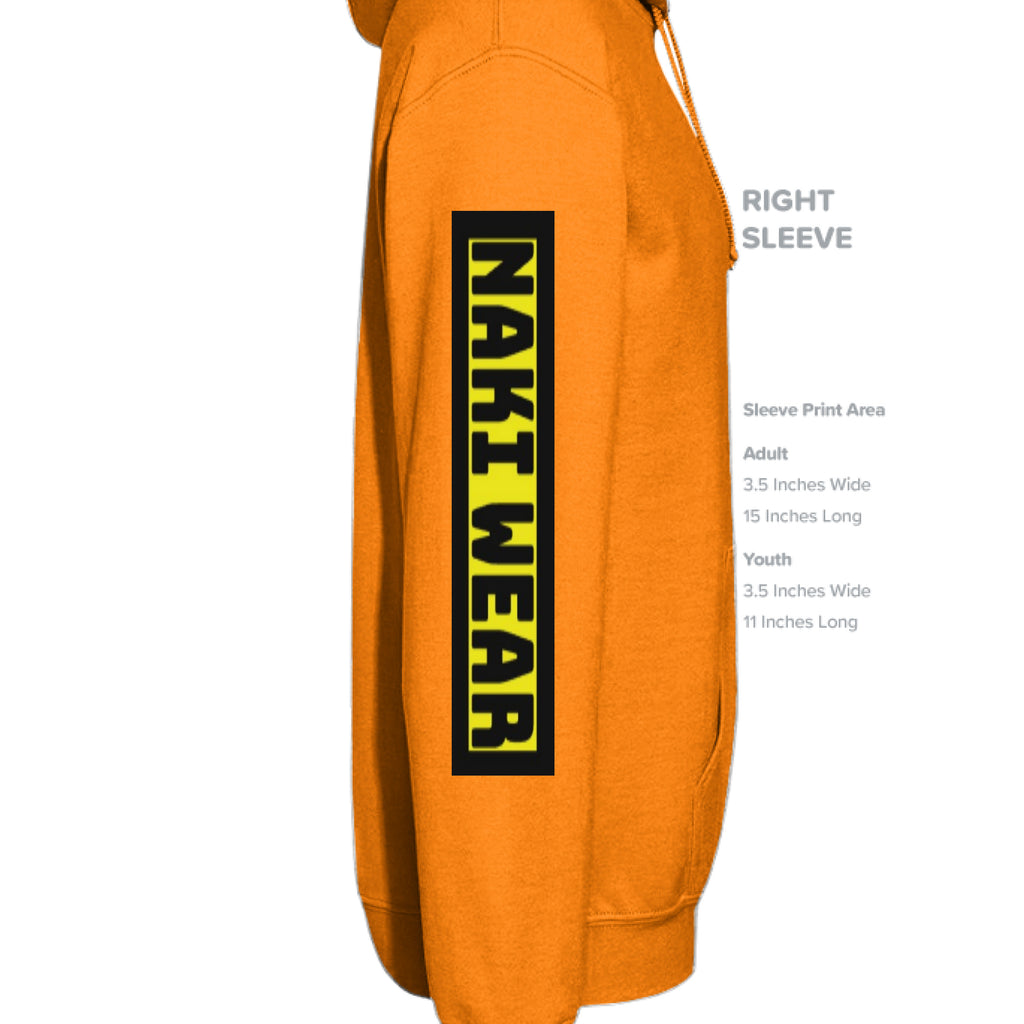 SAFETY ORANGE - SLEEVE_RIGHT