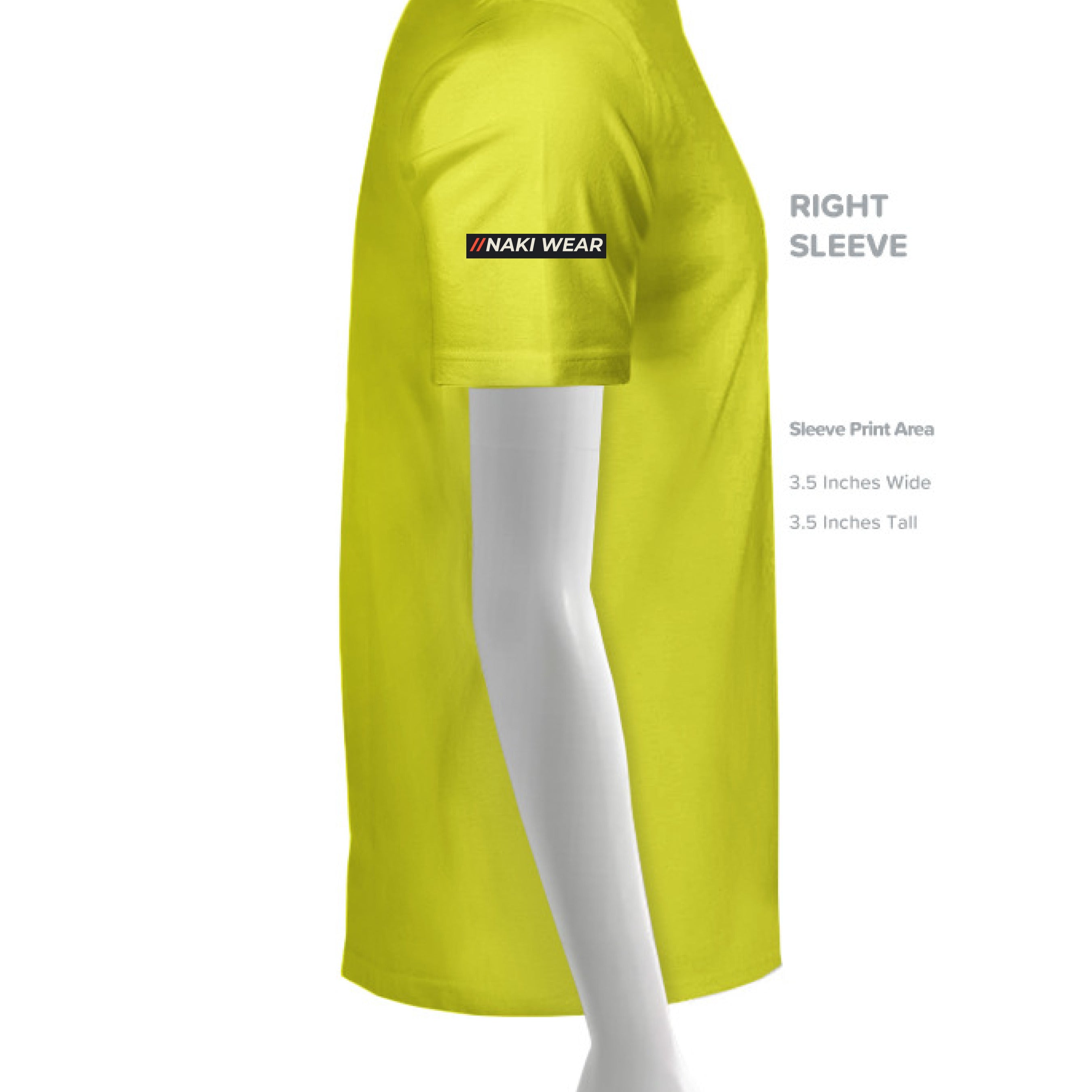 Safety Yellow - SLEEVE_RIGHT