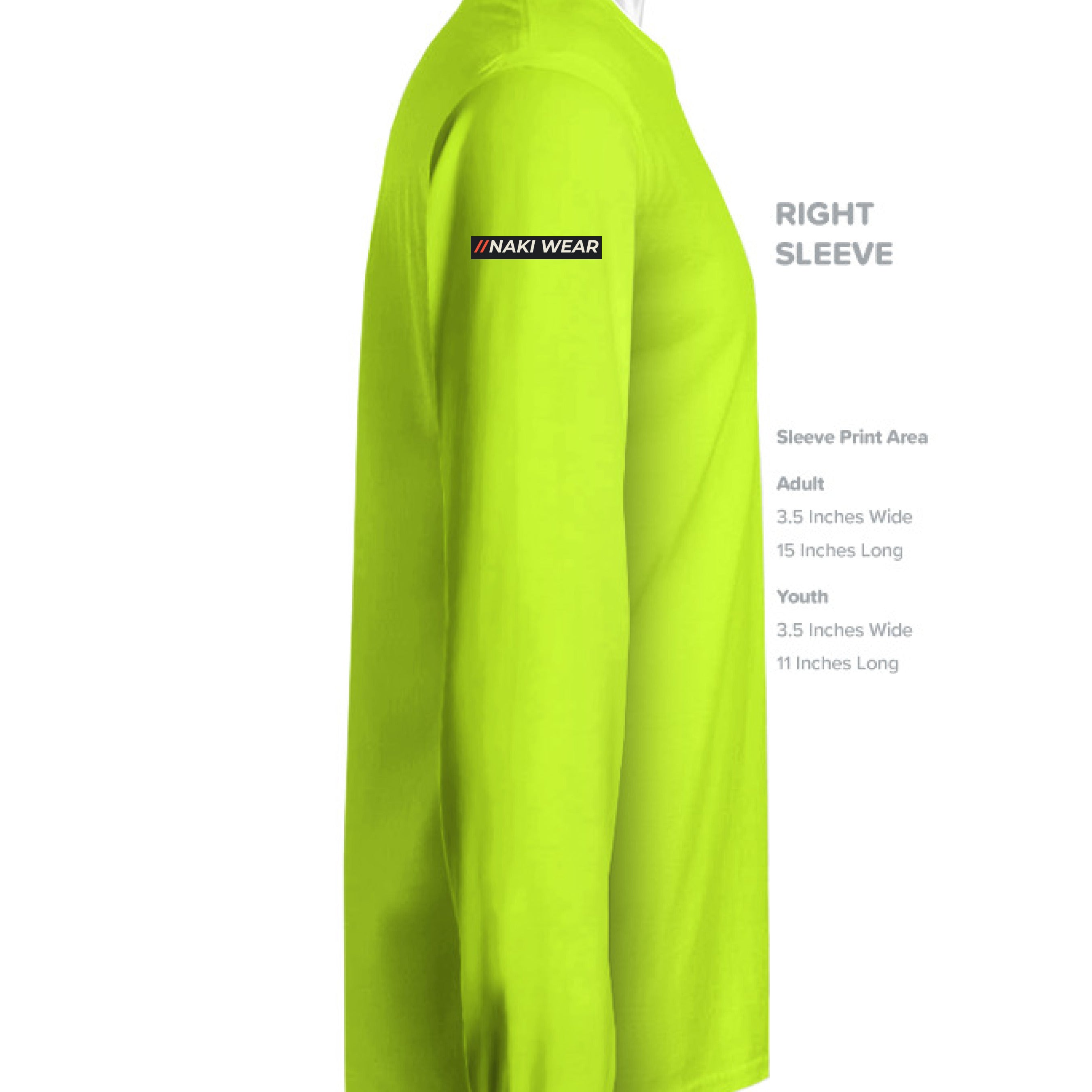 Safety Yellow - SLEEVE_RIGHT