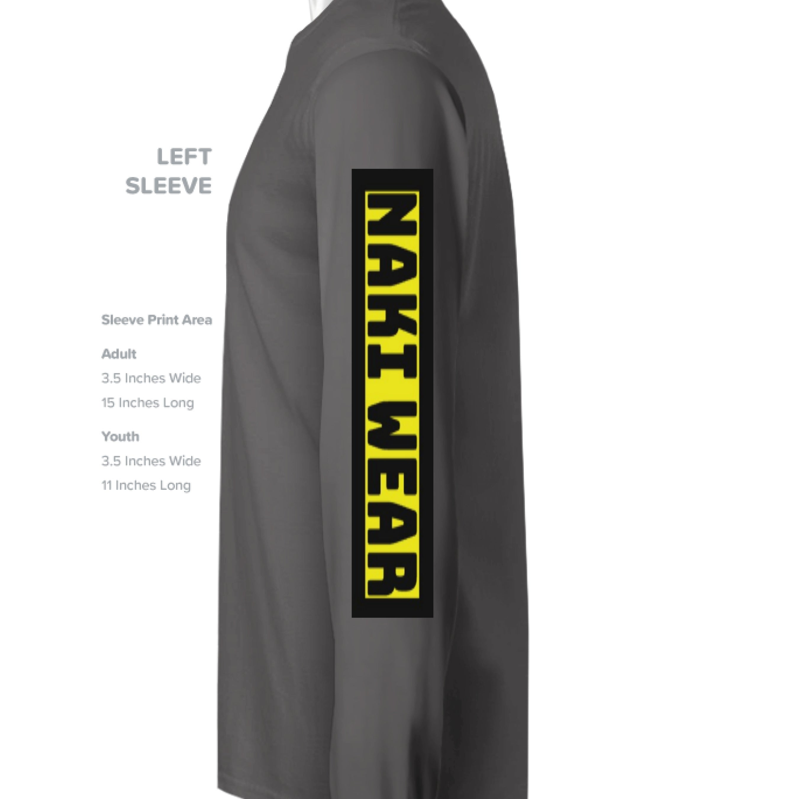 Charcoal - SLEEVE_LEFT