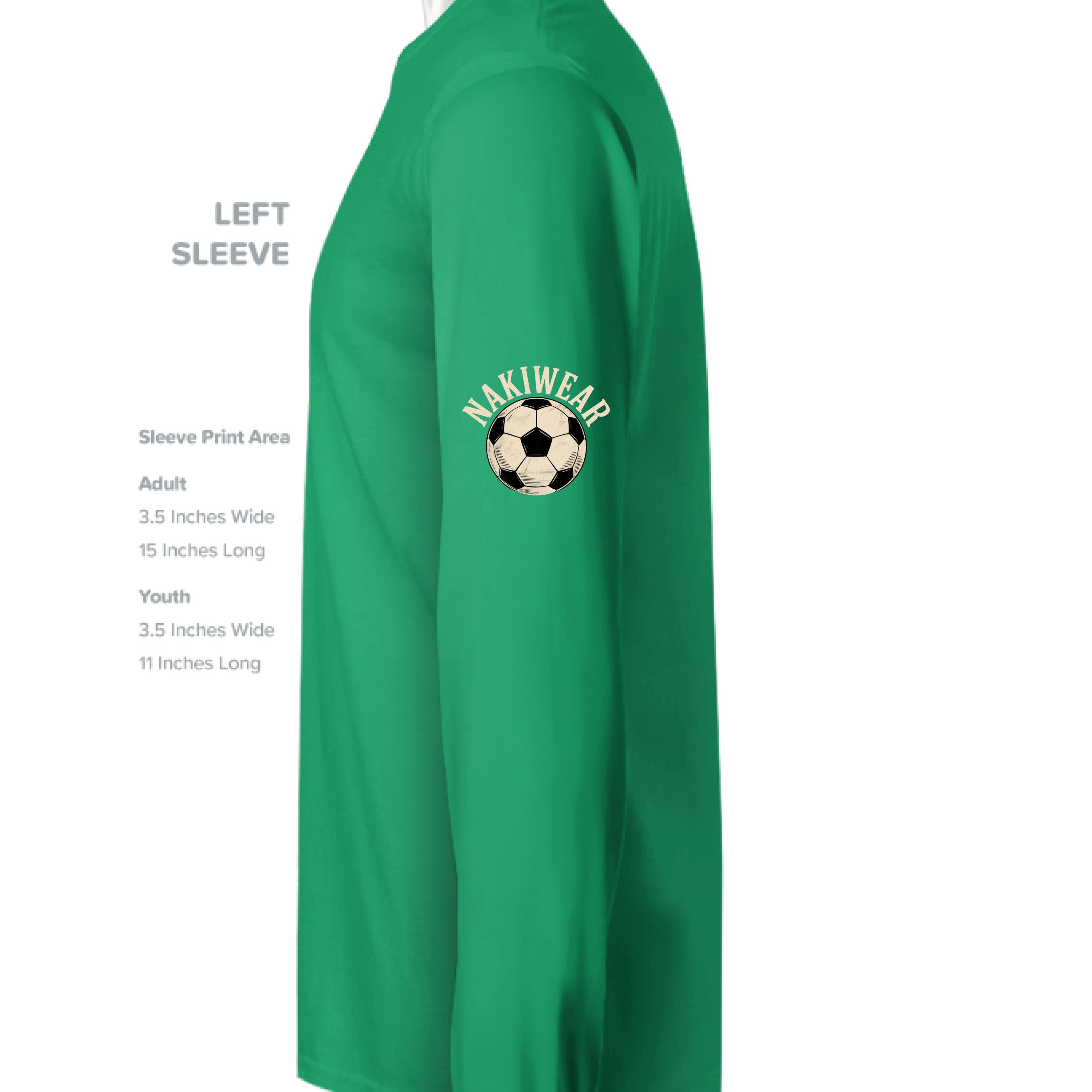 IRISH GREEN - SLEEVE_LEFT